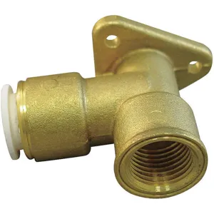 JOHN GUEST WBI2024 Female Drop Ear Elbow 1/2 Npt Brass White | AA7WZV 16T774