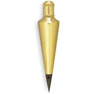 JOHNSON 108 Plumb Bob Brass 8 Oz | AE7ZAP 6C235