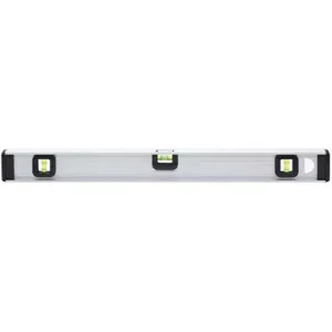 JOHNSON 1300-2400 I Beam Level Aluminium 24 Inch Length 3 Vials Silver | AB7GLQ 23J464