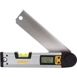 JOHNSON 1750-1000 Digital Angle Finder 10 Inch Aluminium | AF7LHW 21XK40