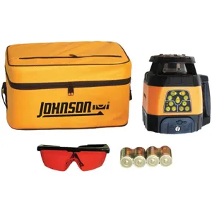 JOHNSON 40-6526 Rotary Laser Level 1500 Feet Diameter Red | AF2TXW 6XUR4