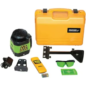 JOHNSON 40-6544 Rotary Laser Level 1300 Feet Diameter Green | AF2TXV 6XUR3