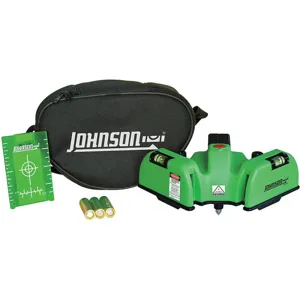 JOHNSON 40-6622 Line/Dot Laser Level Interior Green 150 Feet | AG9RHB 21XK28