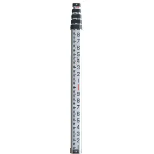 JOHNSON 40-6862 Telescoping Leveling Rod Rectangular 8 Feet | AF2ZRM 6ZTL6