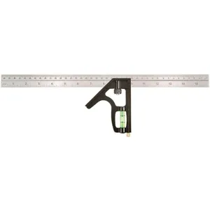 JOHNSON 420EM-S Combination Square 16 Inch Length In/mm Graduations | AB6LHZ 21XK21