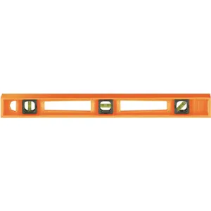 JOHNSON 7748-O Level Plastic 48 Inch Length 3 Vials Orange | AB7GLR 23J465