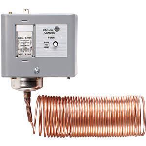 JOHNSON CONTROLS A70HA-14C Line Volt Low Temperature Detection Thermostat | AC2HMK 2KGR3