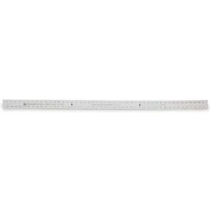 JOHNSON J96 Aluminium Straight Edge 96 Inch Graduated | AB9ZTT 2H415