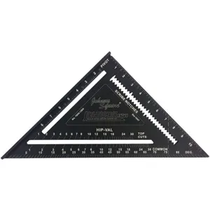 JOHNSON 1904-1200 Rafter Square Aluminium 12 Inch | AH8YRX 39CF83