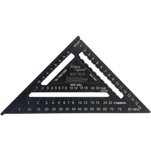 JOHNSON 1956-1800 Rafter Square Aluminium 18cm | AH8YRV 39CF71