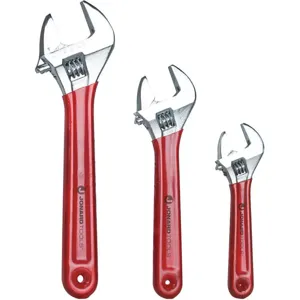 JONARD AW-6810 Adjustable Wrench Set 3 Pcs. | AG4UZE 34RR10