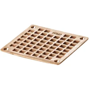 JR SMITH B05NBG Floor Drain Grate Square 4-5/8in | AA3RVZ 11U229