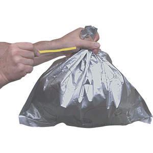 JUSTRITE 26827 Disposable Bucket Liner, Aluminum, Pack Of 10 | AE4MGR JSM26827AI