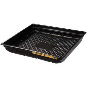 JUSTRITE 28718 Spill Tray, 5-1/2 Inch Height x 37-3/4 Inch Length | AA4ZWM JEN28718BL