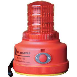 K E SAFETY M100R-LED Warning Light Red with Magnetic Base | AC8AGA 39F080