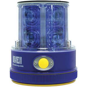 K E SAFETY M18 Solar B Rechargeable Safety Light Blue Solar | AC8AGH 39F087