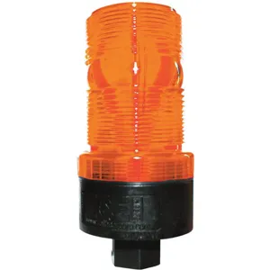 K E SAFETY M490 LED A Warning Strobe Amber 1/2 Inch Pipe Mount | AC8AGP 39F093