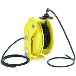 KH INDUSTRIES RTBA3L-WW-B16K Cord Reel 50 Feet 16/3 So Yellow | AA6DXQ 13V190