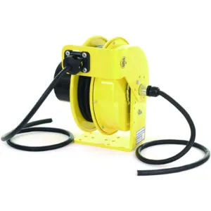 KH INDUSTRIES RTFC4L-WW-B10G Cord Reel 30 Feet 10/4 Soow Yellow | AA6DYT 13V216