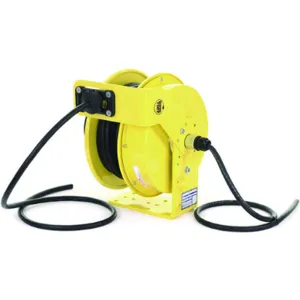 KH INDUSTRIES RTFH3L-WW-B10K Cord Reel 50 Feet 10/3 Soow Yellow | AA6DYK 13V209