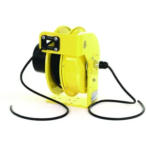 KH INDUSTRIES RTFH4S-WW-B14K Cord Reel 50 Feet 14/4 So Yellow | AA2TFX 11A231