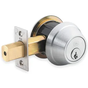 K2 COMMERCIAL HARDWARE QDB180626S4DBSSCKDQS Deadbolt Hd Satin Chrome | AC3VBM 2WJG8