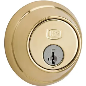 K2 COMMERCIAL HARDWARE QDB280605S4DBSSMT Deadbolt Medium Duty Brass | AE6BLE 5PHG5