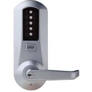 KABA 5021XKWL26D41 Push-button Door Lock Satin Chrome | AF4VEG 9LDD6