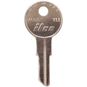 KABA ILCO 01122-Y11 Schlüsselrohling Messing Typ Y11 5-polig – 10er-Pack | AA9VUT 1GAK1