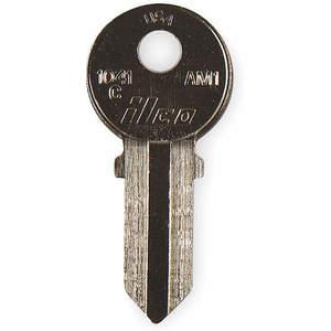 KABA ILCO 1041C-AM1 Schlüsselrohling, Messing, amerikanisches Schloss – 10 Stück | AC8XHH 3EMP3