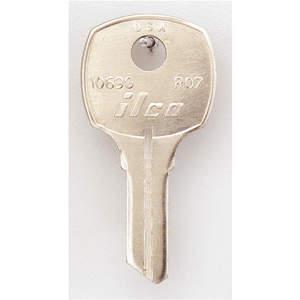 KABA ILCO 1069G-RO7 Schlüsselrohling Messing Typ Ro7 4-polig – 10er-Pack | AA9VWM 1GAU6