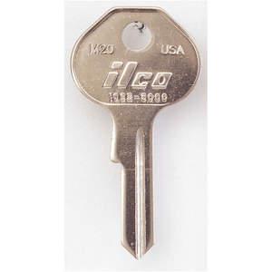 KABA ILCO 1092-6000-M20 Schlüsselrohling, Messing, Typ M20, 5-polig, 10 Stück | AA9VVC 1GAN8