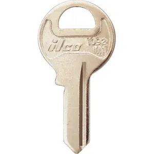 KABA ILCO 1092-M1 Key Blank Brass Type M1 4 Pin - Pack Of 10 | AA9VUW 1GAK5