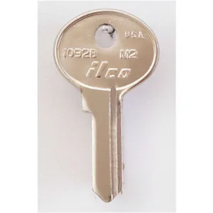 KABA ILCO 1092B-M2 Key Blank Brass Type M2 4 Pin - Pack Of 10 | AA9VWK 1GAU4