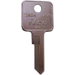 KABA ILCO 1092M-M29 Schlüsselrohling Messing – 10er-Pack | AA4QGB 12Z004
