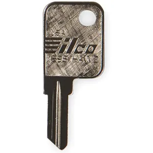 KABA ILCO 1598-HAW2 Key Blank Brass Hayworth Lock - Pack Of 10 | AC8XHP 3EMR1