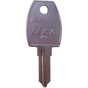 KABA ILCO 1674 Key Blank Brass - Pack Of 10 | AA4QFW 12Y998