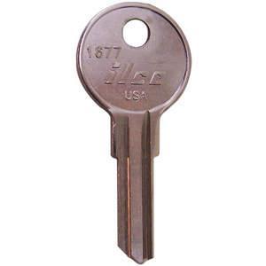 KABA ILCO 1677 Schlüsselrohling Messing – 10er-Pack | AA4QFY 12Z001