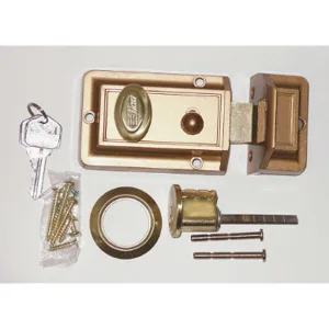 KABA ILCO 220-53-51 Auxiliary Lock Jimmyproof Deadlock Bronze | AA9VYQ 1GBB1