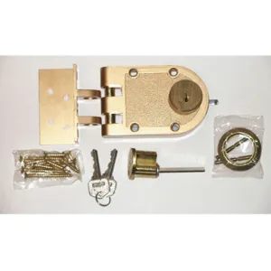 KABA ILCO 535-53-51 Auxiliary Lock Jimmyproof Deadlock Bronze | AA9VYN 1GBA8