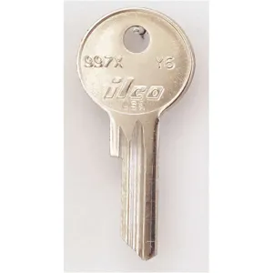 KABA ILCO 997X-Y6 Key Blank Brass Type Y6 4 Pin - Pack Of 10 | AA9VWB 1GAT5