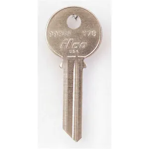 KABA ILCO 998GA-Y78 Key Blank Brass Type Y78 6 Pin - Pack Of 10 | AA9VVN 1GAR2