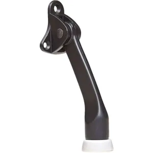 KABA ILCO IL-KDDH-4-BLK Lever Door Holder 1 Inch Black | AH9LWW 40JL02