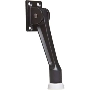 KABA ILCO IL-KDDH-5-BLK Lever Door Holder 1 Inch Black | AH9LWZ 40JL05