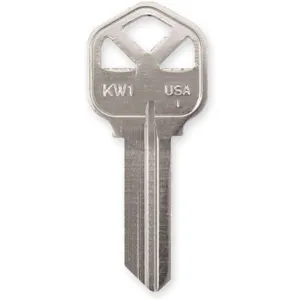 KABA ILCO KW1-NP Key Blank Nickel Type 1176 5 Pin - Pack Of 50 | AA9VWT 1GAV2