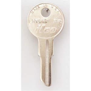KABA ILCO L1054B-IN8 Schlüsselrohling Messing Typ In8 – 10er-Pack | AA9VUQ 1GAJ8