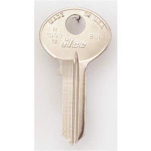 KABA ILCO R1003M-BO1 Schlüsselrohling Messing Typ Bo1 5-polig – 10 Stück | AA9VWH 1GAU2