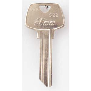 KABA ILCO S22 Schlüsselrohling Messing Typ 6 Stift – 10er-Pack | AA9VVV 1GAR8