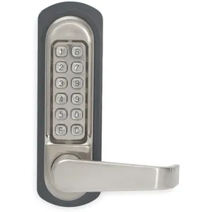 KABA LD4714832D41 Lever Push Button Satin Chrome | AC3YCT 2XKT1