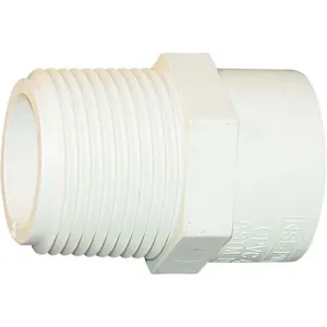 SPEARS VALVES RCM-1000-S Adapter, Sdr-11, 1 Inch Slip, CPVC | AE6NUD 5UEJ1 / RCM-1000-S GR